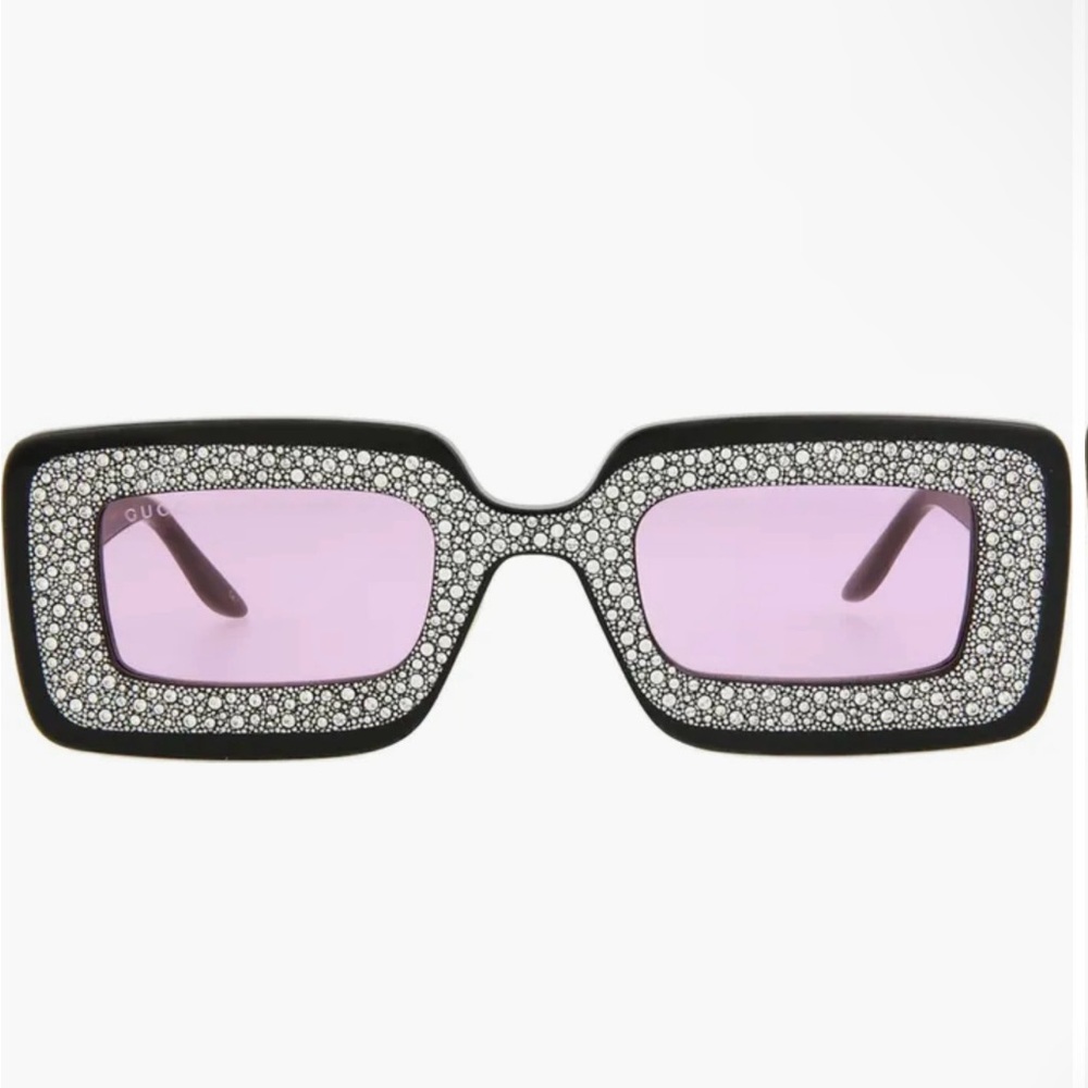 🔥🔥GUCCI🔥🔥 
49mm Special Edition Crystal
Square Sunglasses - Picture 10 of 10